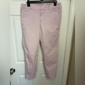 Old Navy Pixie Straight-Leg Pants in Lavender